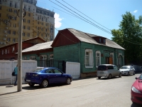 Omsk, st Sennaya, house 38. sample of architecture
