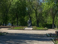 Orenburg, monument М. Джалилю9th Yanvarya st, monument М. Джалилю