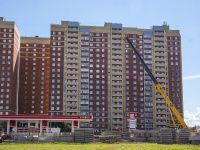 Perm, st Samarkandskaya, house 147. building under construction