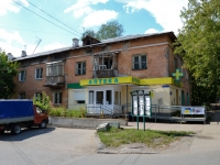 Perm, Vetluzhskaya st, house 38. Apartment house with a store on the ground-floor