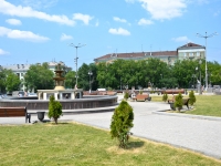 Perm, fountain У ДК СолдатоваKomsomolsky avenue, fountain У ДК Солдатова