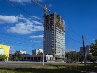 Perm, Gagarin blvd, house 67. building under construction