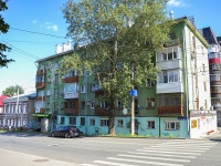 Пермь, улица Монастырская, дом 27. многоквартирный дом