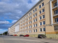 Пермь, улица Окулова, дом 4. здание на реконструкции