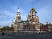 Perm, temple Вознесения Господня, Borchaninov st, house 11