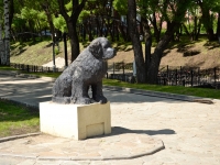 Perm, monument Собаке-спасателюMostovaya st, monument Собаке-спасателю