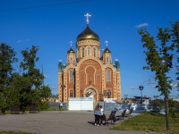 , 寺庙 во имя святителя Николая Чудотворца, Pervostroitelej square, 房屋 1