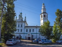 , 教堂 Церковь Преображения Господня в г. Кунгуре, Uralskaya st, 房屋 6А