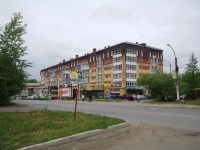 Solikamsk, Severnaya st, house 46. Apartment house with a store on the ground-floor
