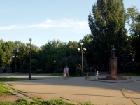 Samara, public garden АвиаконструкторовPobedy st, public garden Авиаконструкторов