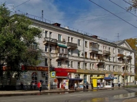 Samara, avenue Metallurgov, house 8. Apartment house with a store on the ground-floor