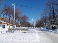 Samara, avenue Yunykh Pionerov. public garden