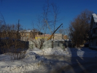 Samara, Molodezhny alley, house 19А. building under reconstruction