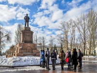 萨马拉市, 纪念碑 В.И. ЛенинуKuybyshev st, 纪念碑 В.И. Ленину