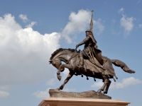 Samara, monument князю Григорию ЗасекинуPolevaya st, monument князю Григорию Засекину