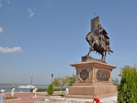 Самара, памятник князю Григорию Засекинуулица Полевая, памятник князю Григорию Засекину
