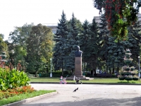 Samara, monument Д.Ф. УстиновуSamarskaya st, monument Д.Ф. Устинову