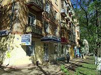 Samara, Maslennikova venue, house 43. Apartment house with a store on the ground-floor