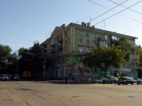 Samara, Maslennikova venue, house 21. Apartment house with a store on the ground-floor