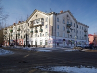 Novokuibyshevsk, Belinsky st, house 18. Apartment house