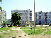 Novokuibyshevsk, Dzerzhinsky st, house 45. Apartment house