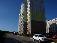 Novokuibyshevsk, Sverdlov st, house 27Б. Apartment house