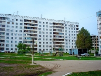 Novokuibyshevsk, Sverdlov st, house 19Б. Apartment house
