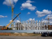 Тольятти, улица 40 лет Победы. строящееся здание "Жилой дом"