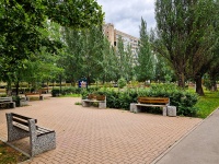 Togliatti, public garden на бульваре ГаяGay blvd, public garden на бульваре Гая