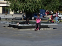 Тольятти, улица Победы. фонтан "Звезда"