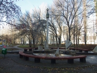 Togliatti, st Marshal Zhukov. sculpture composition