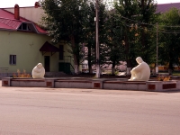Kinel, Mayakovsky st, fountain 
