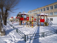 Большая Глушица, улица Гагарина, детская площадка 