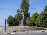 Саратов, памятник Ю.А. Гагаринунабережная Космонавтов, памятник Ю.А. Гагарину