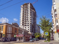 Saratov, st Sakko i Vantsetti, house 27/29. building under construction