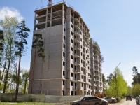 Yekaterinburg, st Taezhnaya, house 4. building under construction