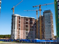 Yekaterinburg, Akademik Sakharov st, house 31Б. building under construction