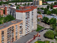 Yekaterinburg, Patris Lumumba st, house 36. Apartment house