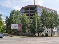 Yekaterinburg, st Gagarin, house 23/СТР. building under construction