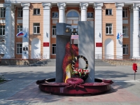 Екатеринбург, улица Мира. памятник Героям-пожарным, погибшим в годы Великой Отечественной Войны и мирное время