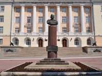 neighbour house: st. Mira. monument М.П. Одинцову