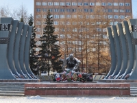叶卡捷琳堡市, 纪念碑 Черный тюльпанMamin-Sibiryak st, 纪念碑 Черный тюльпан
