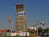 Yekaterinburg, Moskovskaya st, house 198. building under construction