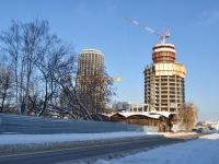 Yekaterinburg, Boris Yeltsyn st, house 6. building under construction