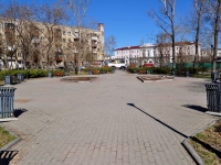 Yekaterinburg, st Chelyuskintsev. public garden