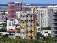 Yekaterinburg, Gagarinsky alley, house 3. building under construction