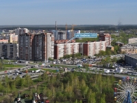 Yekaterinburg, Bebel st, house 117. Apartment house