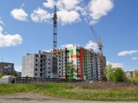 Pervouralsk, Vayner st, building under construction 