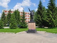 Невьянск, улица Кирова. памятник В.И. Ленину