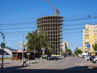 Тамбов, строящееся здание "Долгострой", улица Советская, дом 134А